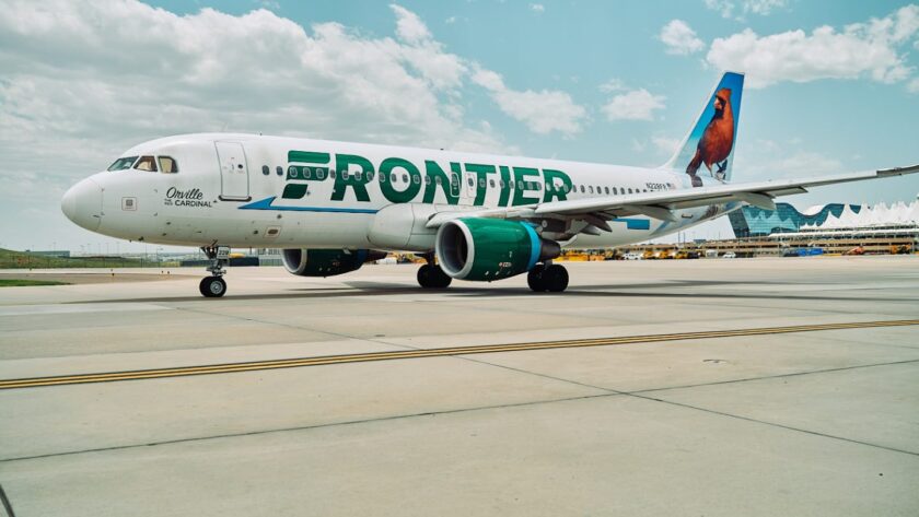 flight status on Frontier